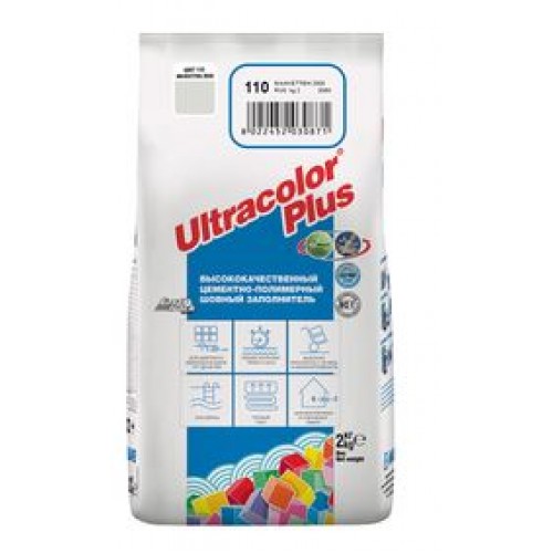 MAPEI Ultracolor Plus Шовные заполнители Заполнитель для швов №110 (манхеттен 2000) 2 кг 0x0 