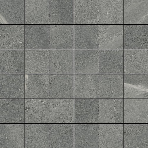 Italon Керамический гранит Metropolis Мозаика Graphite Dark 30x30 натуральный