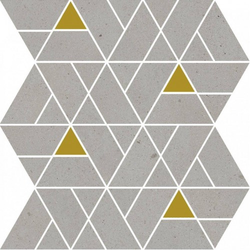 Italon Керамический гранит Avantgarde Мозаика Silver Luxor 30.7x30.9 натуральный