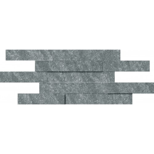Italon Керамический гранит Genesis Декор Silver Brick 3D 28x78 натуральный