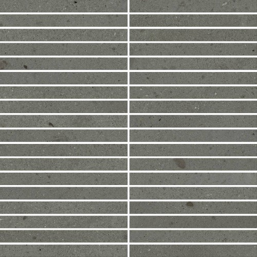 Italon Керамический гранит Avantgarde Мозаика Black Strip 30x30 натуральный
