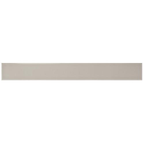 Equipe Vitral Настенная керамическая плитка Light Grey 5x40 глазурованный глянцевый